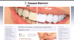Desktop Screenshot of croaziadentisti.it
